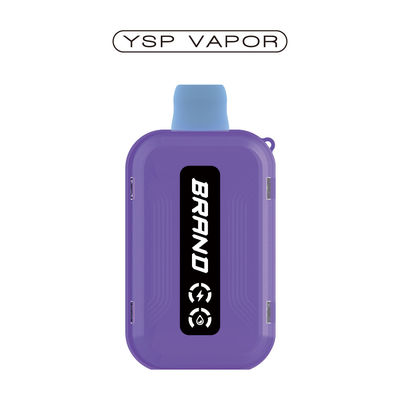10000 pufes 12 ml Cigarro desechable caja E con flujo de aire ajustable y batería y pantalla inteligente líquida