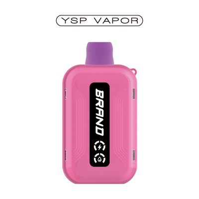 10000 pufes 12 ml Cigarro desechable caja E con flujo de aire ajustable y batería y pantalla inteligente líquida