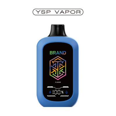 5% de nicotina 15000+ Puffs Dispositivo AIO 15ml pantalla grande flujo de aire ajustable E vaporizador personalizado 10+ sabores