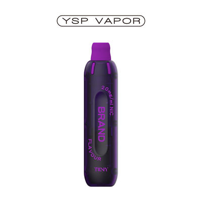 Pluma de vaporizador de bobina de malla compatible con TPD 2% de nicotina para sabor intenso y nubes - 600 bocanadas Ultra suave, boquilla de silicona, fácil de usar, sin necesidad de carga