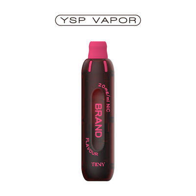 Pluma de vaporizador de bobina de malla compatible con TPD 2% de nicotina para sabor intenso y nubes - 600 bocanadas Ultra suave, boquilla de silicona, fácil de usar, sin necesidad de carga