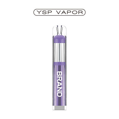 600 puffs TPD Sistema de vape pod desechable de 2 ml E de capacidad líquida Batería de 400 mAh