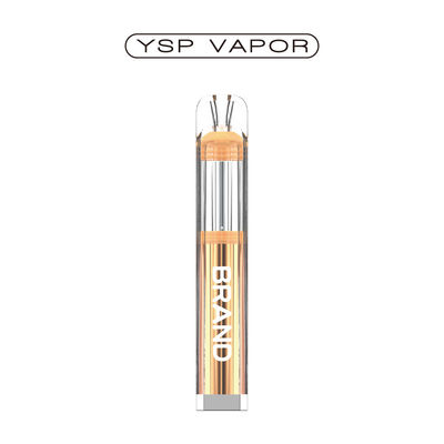 600 puffs TPD Sistema de vape pod desechable de 2 ml E de capacidad líquida Batería de 400 mAh
