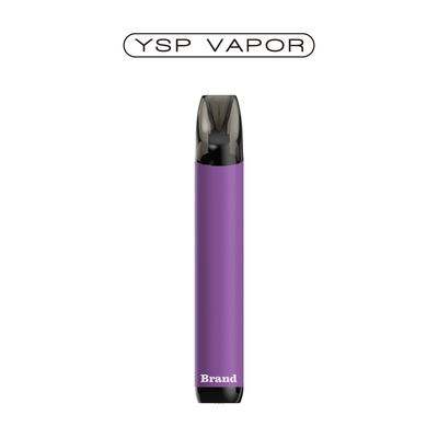 Vapores de sistema precargados de 2 ml en cápsulas de 2% de nicotina 600 puffs Vapores desechables