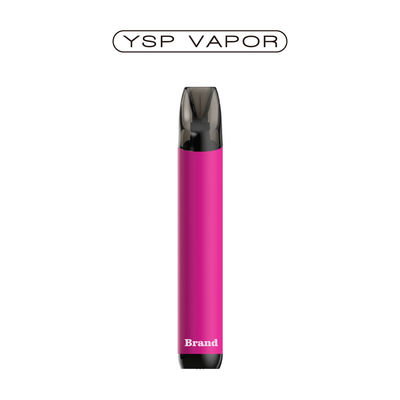 Vapores de sistema precargados de 2 ml en cápsulas de 2% de nicotina 600 puffs Vapores desechables