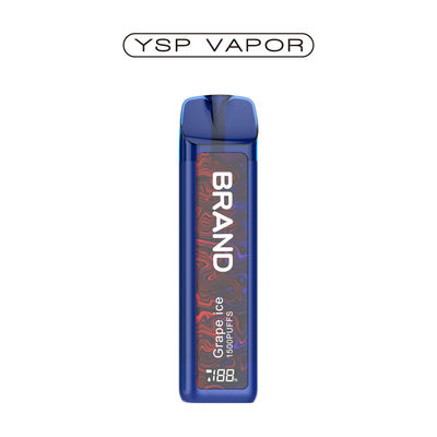 Precargados 12000 puffs Vapor desechable Bar de 2% de nicotina Vapor desechable