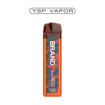 Precargados 12000 puffs Vapor desechable Bar de 2% de nicotina Vapor desechable