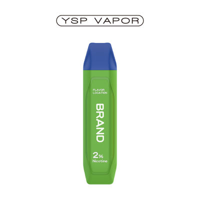 3 ml de pluma de vaporizador desechable 800 pufes precargados Batería desechable no recargable