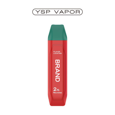 3 ml de pluma de vaporizador desechable 800 pufes precargados Batería desechable no recargable