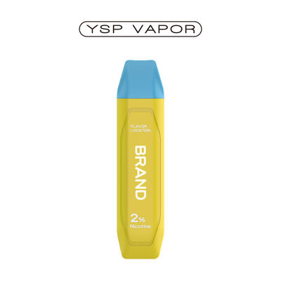 3 ml de pluma de vaporizador desechable 800 pufes precargados Batería desechable no recargable