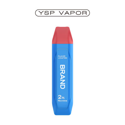 3 ml de pluma de vaporizador desechable 800 pufes precargados Batería desechable no recargable