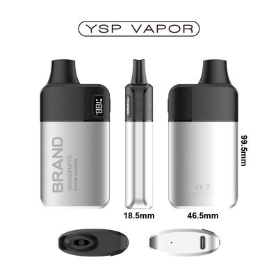 8ML 18000 Puff Vape Pod System ODM Zero Nicotine Vape Precargado con una bobina de malla