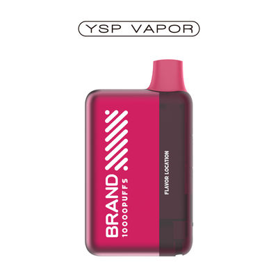 19 ml 0 Vapor desechable de nicotina 20000 boquillas Vapor desechable