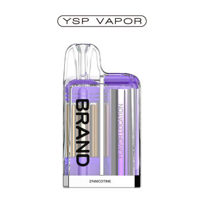 Compatible con la TPD Conjunto desechable con bobina de malla precargada de bloqueo infantil 2 ml diseño de cristal líquido