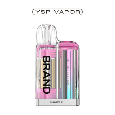Compatible con la TPD Conjunto desechable con bobina de malla precargada de bloqueo infantil 2 ml diseño de cristal líquido