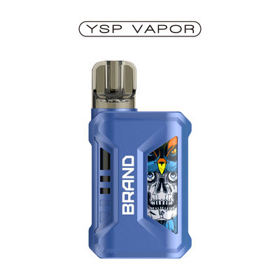 2 ml de TPD Vapor de humo de sistema de la bobina de malla de flujo de aire ajustable 600 Puffs Vapor