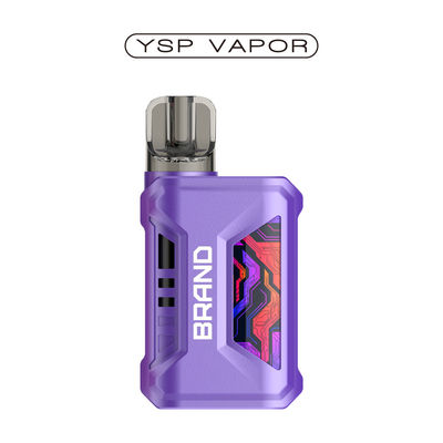 2 ml de TPD Vapor de humo de sistema de la bobina de malla de flujo de aire ajustable 600 Puffs Vapor