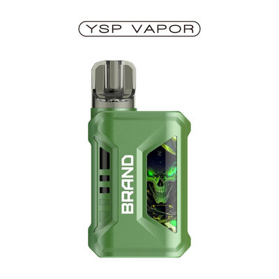 2 ml de TPD Vapor de humo de sistema de la bobina de malla de flujo de aire ajustable 600 Puffs Vapor