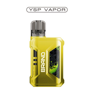 2 ml de TPD Vapor de humo de sistema de la bobina de malla de flujo de aire ajustable 600 Puffs Vapor