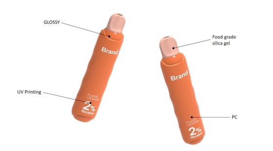 Vapeo estándar de la UE TPD 2ML 600 soplos Legal pequeño soplo 2% Nic Cigarette Vaporizer Pen
