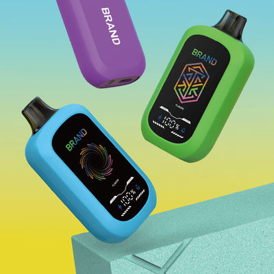 15mL / 15K Puffs Recargable Vapor desechable Ultra-Durable - Pantalla LED y personalización de sabor y flujo de aire ajustable